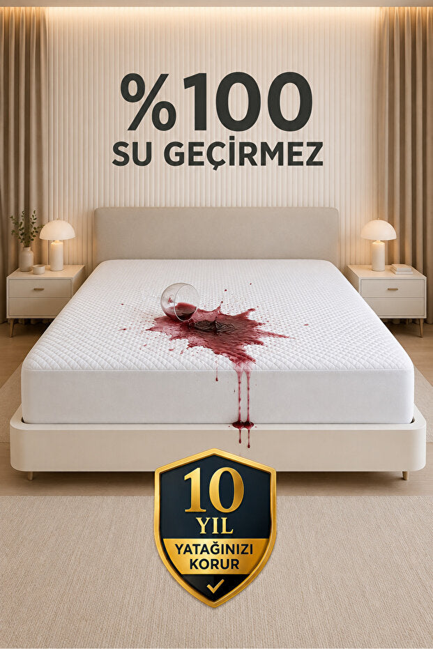 Biva Sıvı Geçirmez Lastikli Yatak Alezi